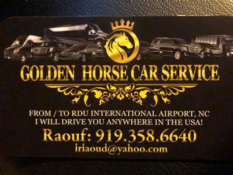 golden horse car service